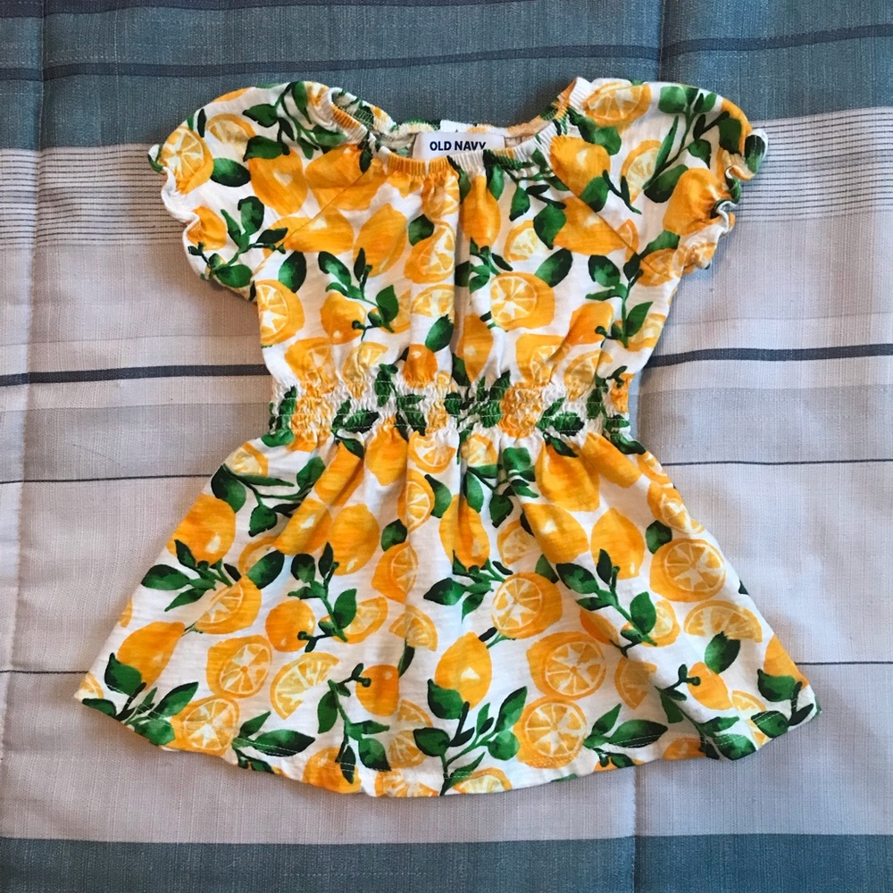 NWOT Old Navy Smocked Waist Dress • Size 12-18M
